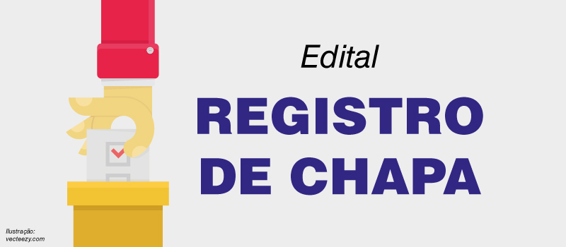 Edital - Registro de Chapa