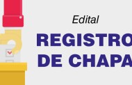 Edital - Registro de Chapa