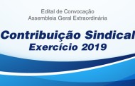 Edital de Convocação - AGE - Contribuição Sindical 2019